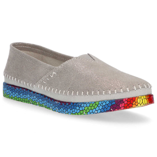 Leather shoes Filippo DP1213/21 SI silver