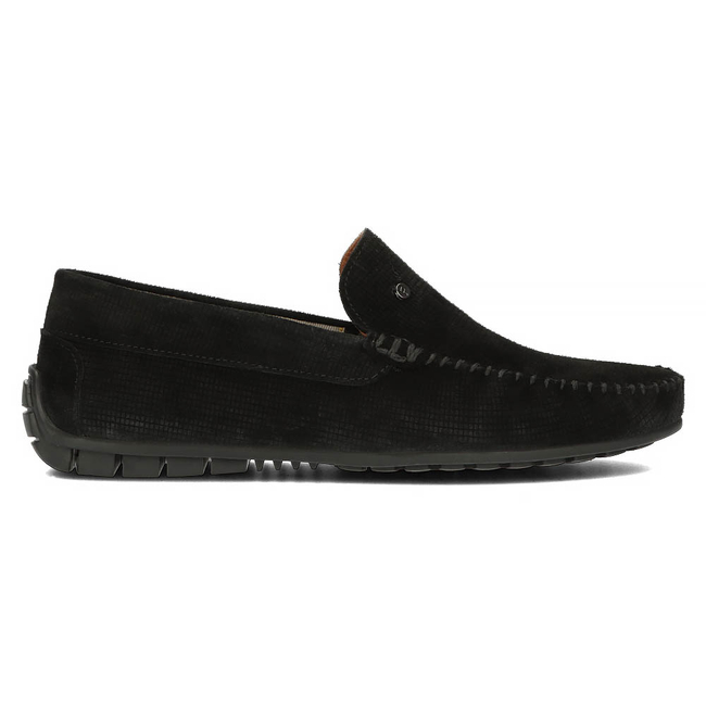 Leather loafers Filippo MP923/23 BK black
