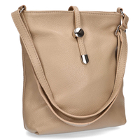 Filippo leather handbag 211209 Beige