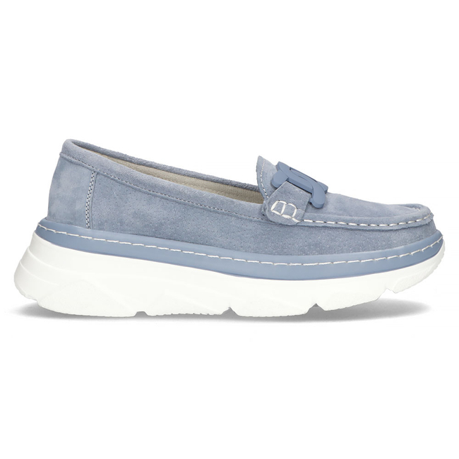 Leather shoes Filippo DP4552/23 BL blue