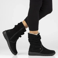Ankle Boots Rieker leather  Z7171-01 Black