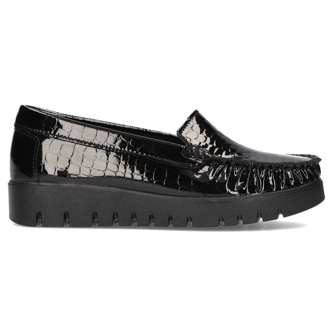 Skórzane półbuty Filippo DP3024/21 BK CR czarne