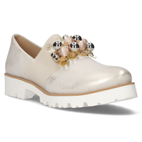 Leather shoes FILIPPO 166/TR gold