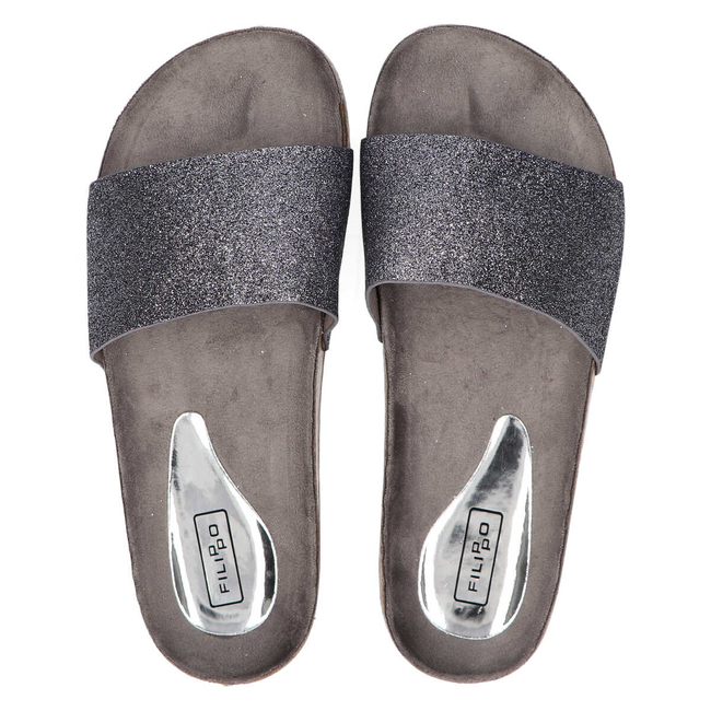 Slippers Filippo DK1373/20 GM Gun Metall