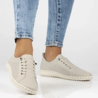 Leather shoes Filippo DP6735/25 BE beige