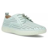 Skórzane półbuty Filippo DP6064/24 BL niebieskie