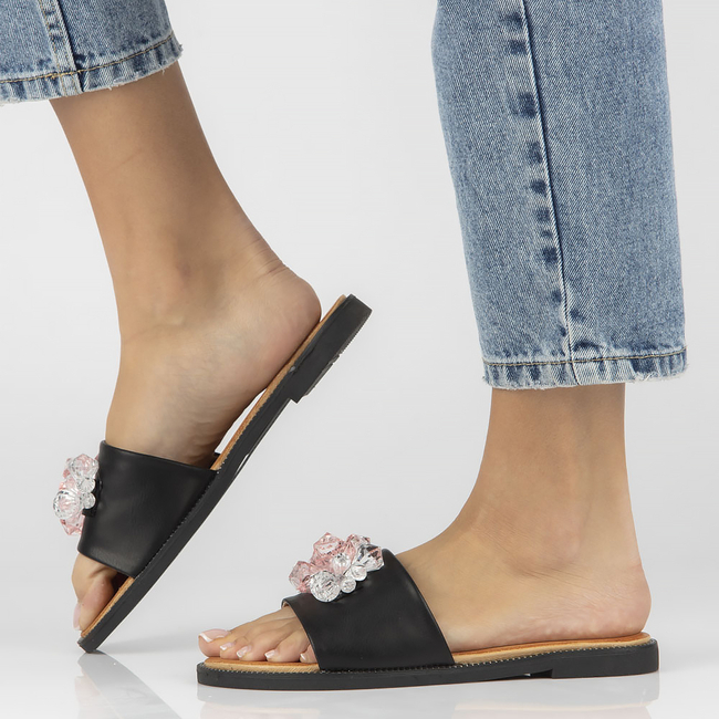 Slippers Filippo DK4624/23 BK black
