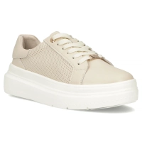Leather sneakers Filippo DP6731/25 BE beige