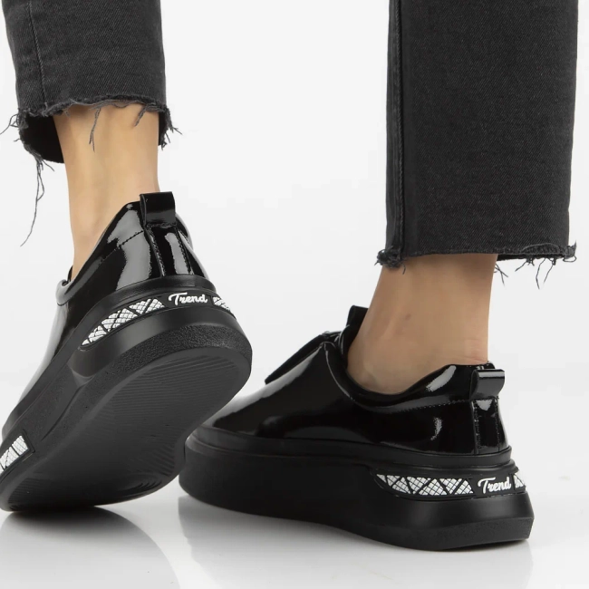 Leather shoes Filippo DP7286/25 BK L black