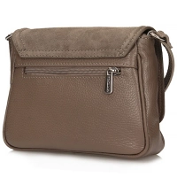 Leather handbag Toscanio F256 beige
