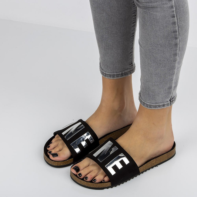 Slippers Filippo DK1374/20 BK black