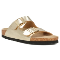 Leather flip-flops Filippo DK7062/25 GO gold
