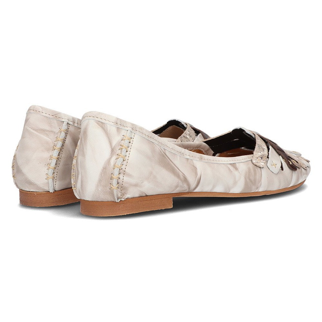 Leather ballerinas Filippo 01358 beige