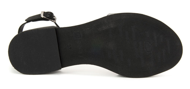 Sandals Nessi 18382 Black + Grey ST