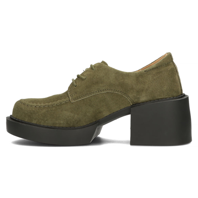 Leather shoes Filippo DP4919/23 KH khaki