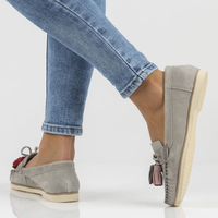 Leather loafers Filippo DP3512/22 GR grey