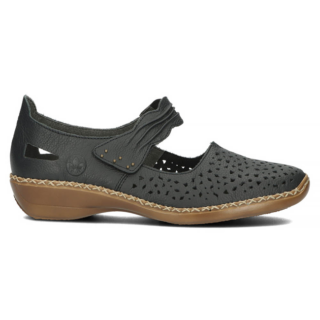 Leather Shoes Filippo 41399-14 navy