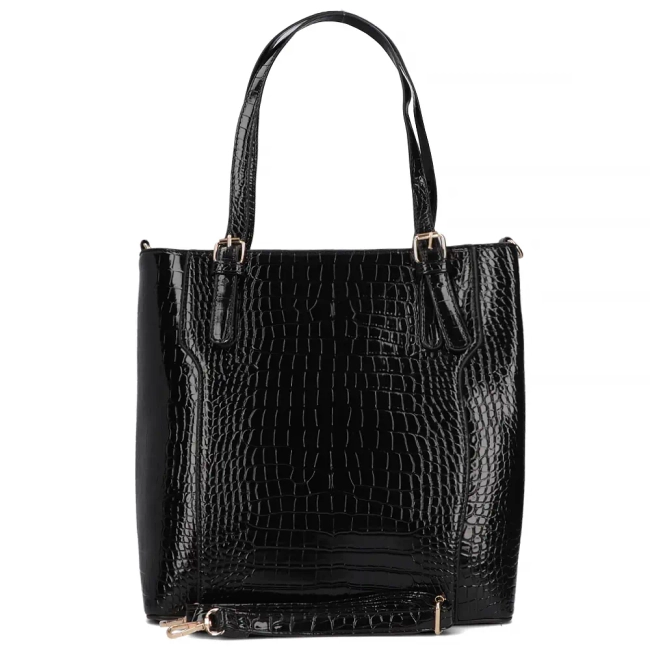 Black shopper bag black allure