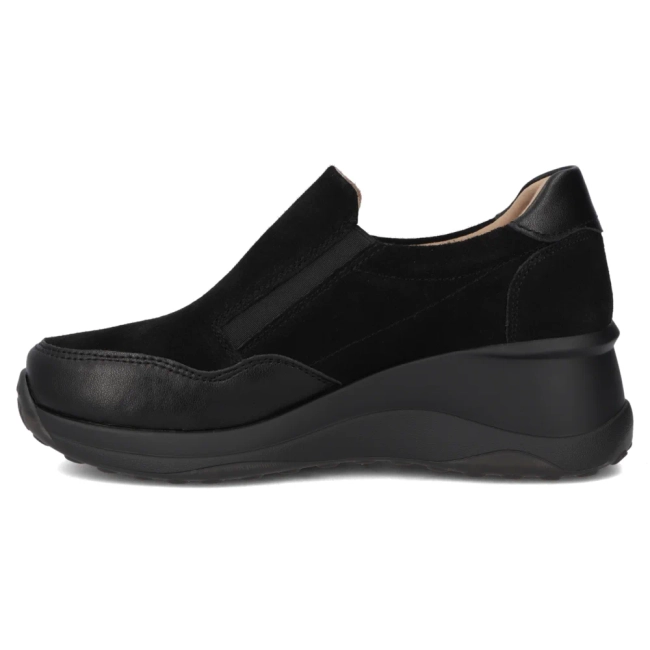 Leather shoes Filippo DP6473/25 BK black
