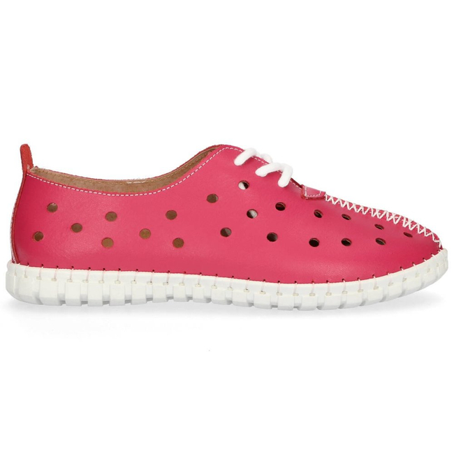 Leather shoes Filippo DP1225/20 FH pink