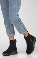 Leather ankle boots Filippo DBT3937/22 BK black