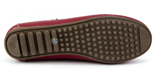 Mokasyny Filippo DP141/19 RD red