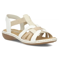 Sandals Rieker 65918-81 white