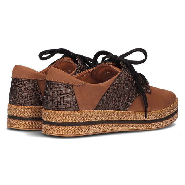 Leather shoes Filippo 10123 brown