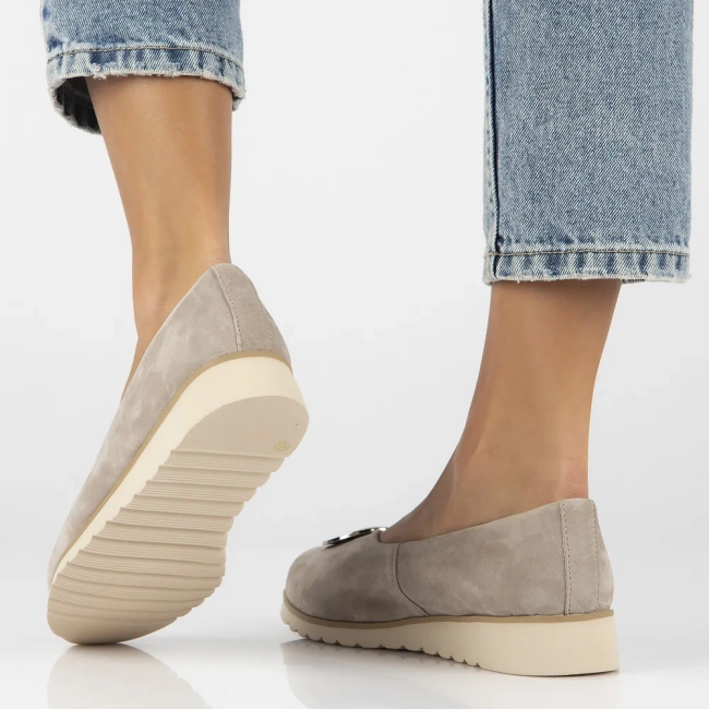 Leather shoes Filippo DP6095/24 BE beige