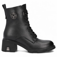 Leather ankle boots Filippo DBT8030/26 BK black