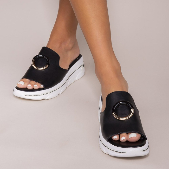 Slippers Filippo DK2318/21 BK black