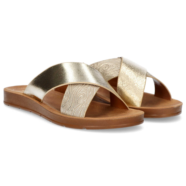 Klapki Filippo DK804/20 GO Gold