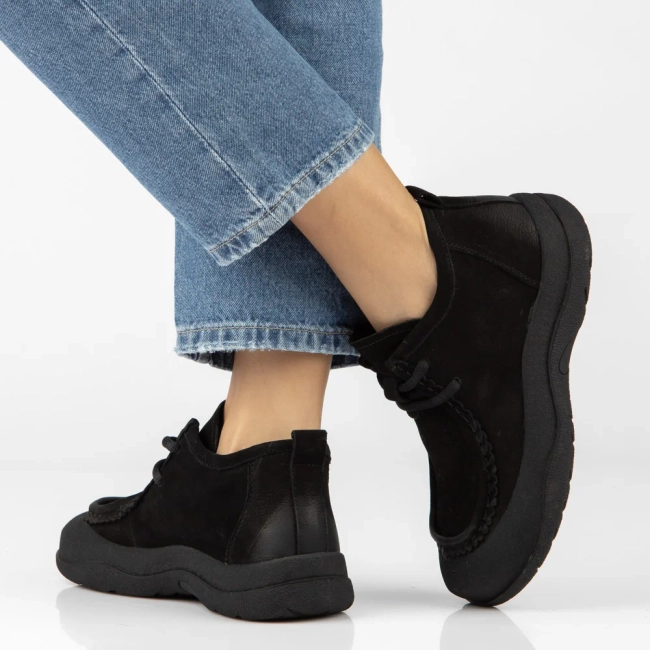 Leather ankle boots Filippo DBT8212/26 BK black