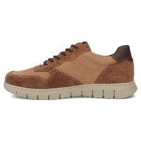Skórzane sneakersy Filippo MP8296/26 CA brązowe
