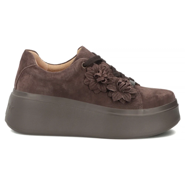Leather sneakers Filippo DP7987/26 D BR brown