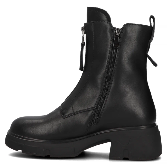Leather ankle boots Filippo DBT6558/24 BK black