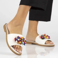 Slippers Filippo DK6233/25 WH white