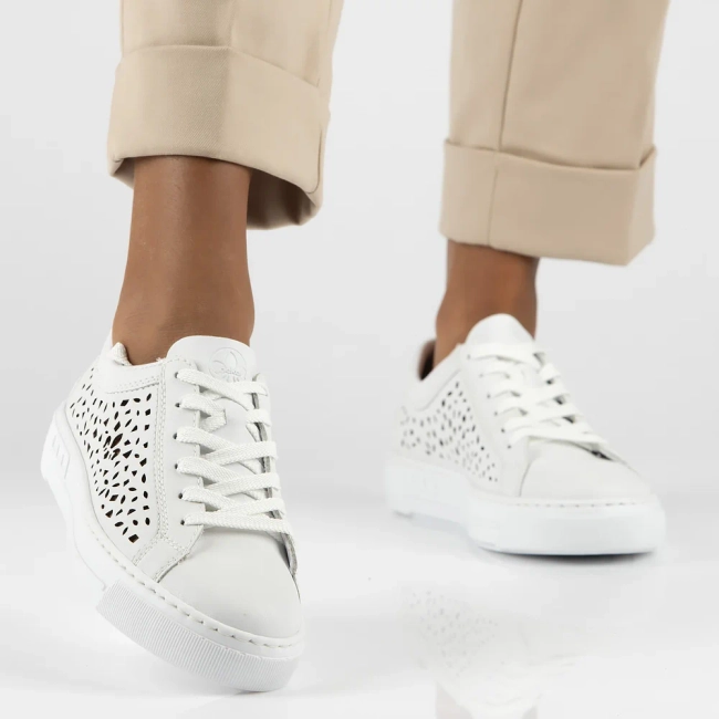 Leather Shoes Filippo L8831-80 white