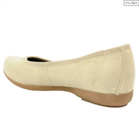 Ballerinas JANA 8/8-22103/26 pepper/lt gold 8022403