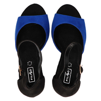 Filippo DS1376/20 BL heeled sandals blue