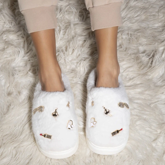 Slippers Filippo DK7478/25 WH white