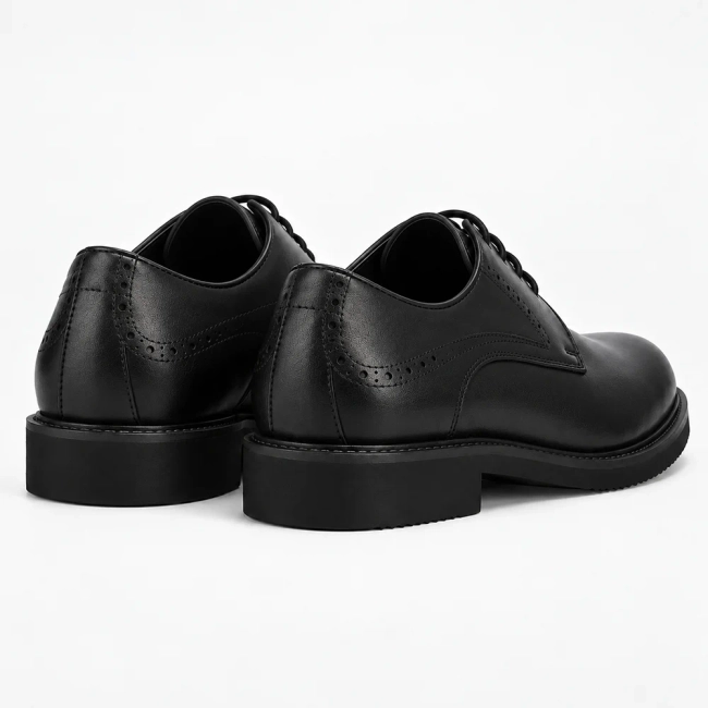 Leather shoes Filippo MP8255/26 BK black