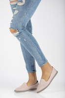 Skórzane półbuty Filippo DP081/20 PI różowe