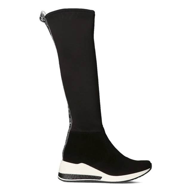 Leather boots Filippo 2805 Kaja black stretch