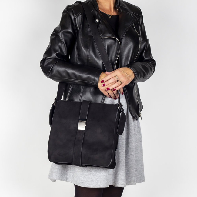 Messenger bag Diana DJX1900-3 Black
