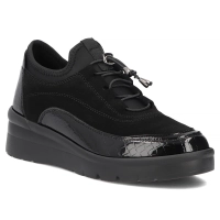 Leather shoes Filippo DP8106/26 BK black
