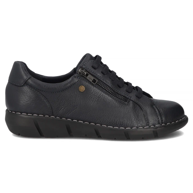 Leather shoes Maciejka P7238-17/00-1 navy