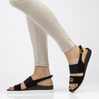 Leather sandals Filippo 179 black