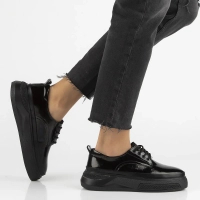 Leather shoes Filippo DP7303/25 BK black