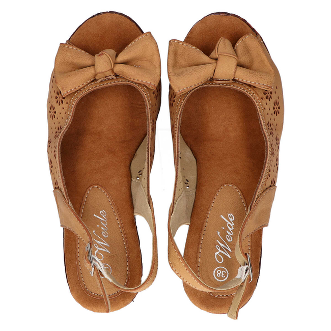 Women's sandals Weide TZ-3 Camel